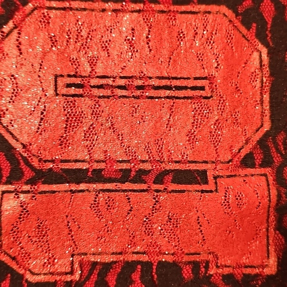 NWT Womens Bonkers Clothing Red Graphic #10 T-Shirt 22/24W - Picture 3 of 6